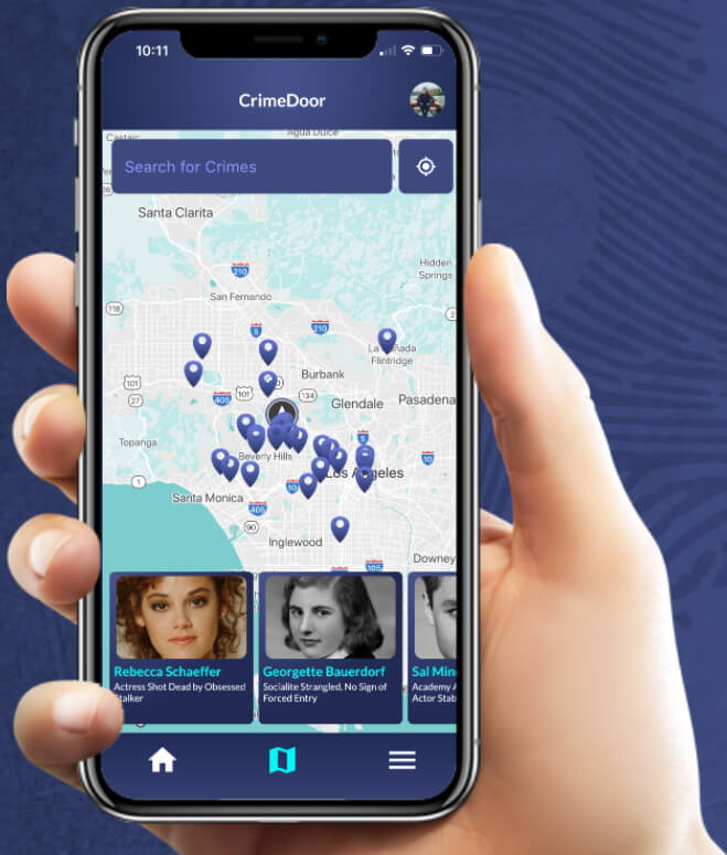 Мобильное приложение CrimeDoor - это центр контента для сообщества True Crime.